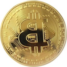 Vionna Ethereum, Bitcoin, Dogecoin, Hatıra Madeni Para Metal (Bitcoin)