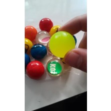 Vionna Karışık Renklerde 10 Adet Zıplayan Top, Eğlenceli Aktivite Seti