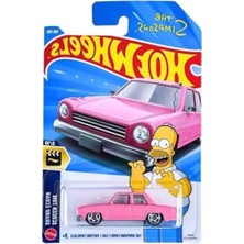 Vionna Hot Wheels Tekli Araba, The Simpsons Ailesi Temalı, Kısa Kart Versiyonu