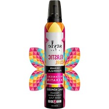 Vionna Esnek Tutuş Sağlayan Doğal Saç Köpüğü - 200 ml