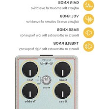 Vionna Overdrive Pedalı, Yüksek Ses Kalitesi ile Gitar Performansı Için
