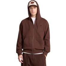 TBC0YHB8AJD1 Timberland Exeter Rıver Lb Full Zip Hoodie Erkek Ceket Kahve