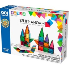 Vionna 100 Parça Şeffaf Renkli Puzzle, Eğlenceli Oyun Deneyimi Için