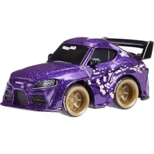 Vionna Jdm Toyota gr Supra Oyuncak Araba, Mor Renk ve Metal Yapım