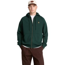 TBC0YHB8EA11 Timberland Exeter Rıver Lb Full Zip Hoodie Erkek Ceket Yeşil
