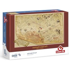 Vionna Piri Reis Haritası Temalı 1000 Parça Puzzle, Eğlenceli