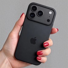 ProNorth IPhone 17-18 PRO MAX Uyumlu Kılıf Logolu Lansman Soft Yumuşak Içi Kadife Silikon Kapak