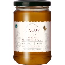 Umay Herbal Ham Balı 850 gr Organik Filtresiz Poliflora Özellikli