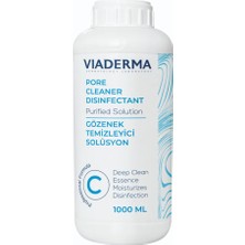 Viaderma Gözenek Temizleme Solüsyonu 1000 ml Karma Ciltler İçin Derin Temizleme Etkisi