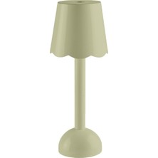 Addison Ross Scallop Adaçayı Yeşili Lake Şarjlı LED Masa Lambası