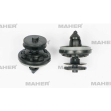Maher Klips Kapı Döşeme Golf5 / Golf6 / Jetta / Polo / Passat / Caddy / A6 2004 6Q0868243 (25 Adet)