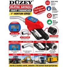 Düzey Dijital Sayaçlı Akaryakıt Tabancası 1'' (Mazot Tabancası- Sayaçlı Tabanca)