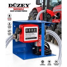 Düzey Pompa 24 Volt Sayaçlı Mazot Aktarma Seti-Düzey Pompa