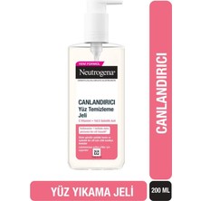 Neutrogena Canlandırıcı Yüz Temizleme Jeli 200 ml Tüm Ciltler İçin Gözenek Sıkılaştırıcı Etki
