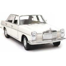 Welly 1:24 Ölçekli Mercedes-Benz 220 Beyaz Model Araç Gerçekçi Detaylarla Koleksiyonluk