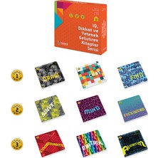 TÜZDER Yayınları Tüzder 7-8-9 Yaş 9’lu Set IQ Dikkat ve Yetenek Geliştiren Kitaplar Serisi