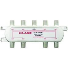 Class 8'li Uydu Anten Dağıtıcı 5-2500 Mhz ACR-2508C Yüksek Kalite ve Parazit Filtreleme Özelliği