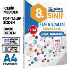 Karakutu Yayınları 2027 8.Sınıf LGS Fen Bilimleri MEB ÇKS (Renkli Baskı A4 Boyutlu) BASKI ÜCRETİ