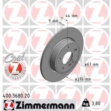Zimmermann Fren Dıskı Arka Mercedes W176 W246 C117 A2464230012 (2 Adet)