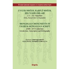 BilgeSu Yayıncılık Uygur-Moğol Harfli Moğol Dili Yadigarları (Ciltli)