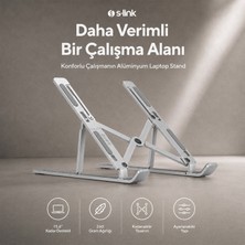 S-Link Addison SL-AL05 Alüminyum Ayarlı Laptop Macbook Notebook Yükseltici Tutucu