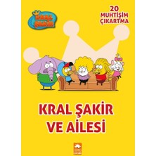 Eksik Parça Çocuk Kral Şakir ve Ailesi (Ciltli) - Varol Yaşaroğlu Çocuklar İçin Eğlenceli Boyama Kitabı
