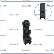 Maher Düğme Cam Açma Mondeo 2007-2014 / S-Max / Galaxy Sol (Dörtlü) Ayna Ayar Düğmeli 7S7T14A132BD