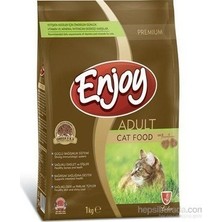 Enjoy Tavuklu Yetişkin Kedi Maması 1 kg Premium Kalite Besleyici İçerik ile Sağlıklı Mama