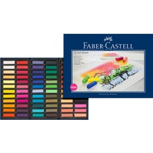Faber-Castell Creative Studio Yarım Boy 72 Renkli Toz Pastel Boya Yumuşak Kullanım Özelliği
