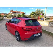 Seat Leon Mk3 / 3.5 Spoyler LS3H Boyalı Spoiler Kırmızı