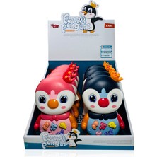 PopŞeker Bebeğinizin Eğlence ve Öğrenmesini Bir Araya Getiren Penguen Temalı Işıklı ve Müzikli Piyano
