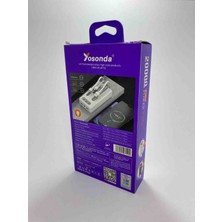 Yosonda Powerbank 20000 Mah 4in + 2usb Hızlı Şarj Çoklu Kablolu