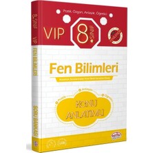 Editör 8. Sınıf Vıp Fen Bilimleri Konu Anlatımlı