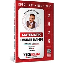 Yediiklim Yayınları Yediiklim 2026 KPSS AGS DGS ALES Matematik Tamamı Video Çözümlü T