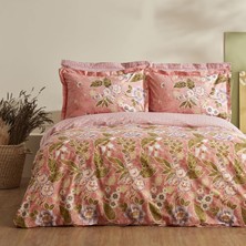 Store PASARES%100 Pamuk, Tek Kişilik Nevresim Takımı, Pembe