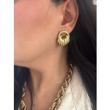 Helen Jewerly Vintage Düğüm Küpe