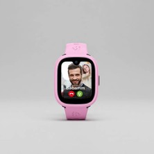 Wiky Watch 5 Plus Akıllı Çocuk Saati 1,78 inç Görüntülü Arama Özelliği Pembe Su Geçirmez Tasarım