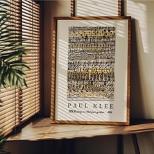 Store Paul Klee Çerçevesiz Poster, Modern Dekoratif Çerçevesiz Poster, Tablo, Paulklee-1, 30 x 40