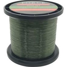 Effe Force 1000 Metre Yeşil Sazan Yayın Turna Alabalık Misinası 0.20 mm Kalınlık ve Yüksek Çekeri
