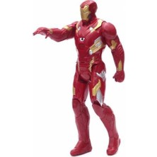 Smart Toys Iron Man Işıklı & Sesli Aksiyon Figür Oyuncak Eklemli Yapıda Hediyelik