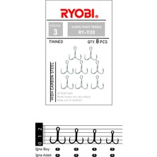 Ryobi Iğne Curve Point Treble RY-1130