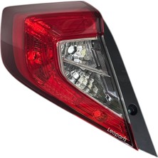 Leoparts Honda Civic Stop Lambası Dış Sol (FC1-FC5-FC8) 2016-2021 33550TETH01