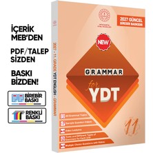 Karakutu Yayınları 2026 Ydt Mebi Ingilizce 11.sınıf Grammar (Dilin Yapısı) Konu Anlatımı Kitabı Baskı Ücreti
