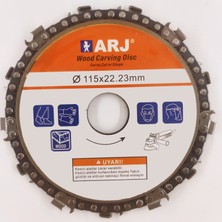 Arj Zincirli  Testere  Odun Ahşap Mdf Kesme Ispiral Disk 115 mm Profesyonel Ürün