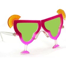 Skygo Margarita Parti Gözlüğü Pembe Renk 16x8 cm