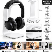 Kulaklık Standı 24 cm Qtop Q-1535 Beyaz