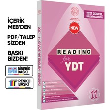 Karakutu Yayınları 2026 Ydt Mebi Ingilizce 11.sınıf Reading Okuma-Anlama Kitabı Soru Bankası Video Çözümlü Baskı Ücreti