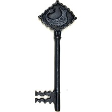 Lovesta Home Şahmeran Dekor Anahtar 2 - Büyük Boy Dekoratif, Antik Vintage, Mitolojik Biblo Stil Süs Tasarım Aksesuarı