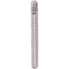 Hubstein Taşınabilir Mini USB LED Lamba 24 LED Smd 5730 Beyaz Renkli Portatif Aydınlatma