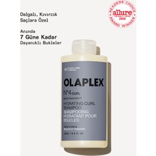 OLAPLEX No.4 Curl Bond Shaper Shampoo - Dalgalı, Kıvırcık Saçlar Için Bukle Belirginleştirişi ve Nemlendirici Şampuan